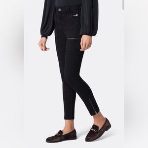 Joie Park Skinny Twill Pants Caviar Black